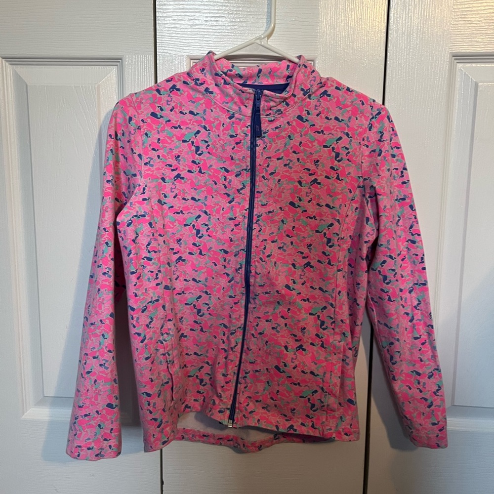 Girls Vineyard Vines zip up